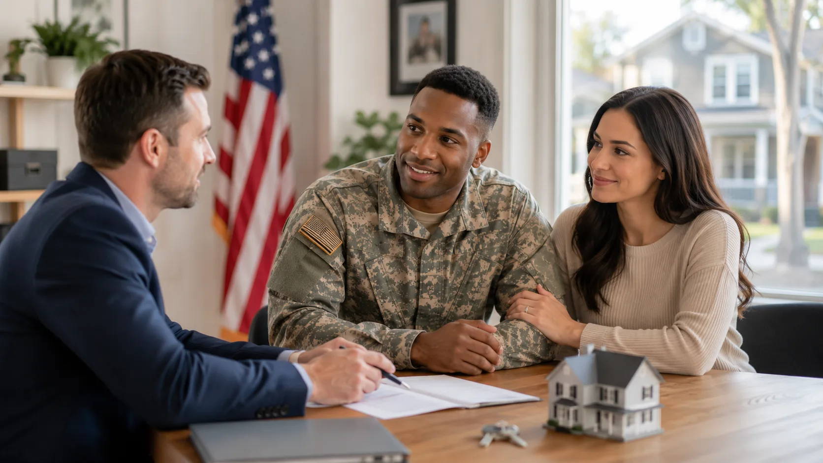 VA loan no down payment options for eligible home buyers
